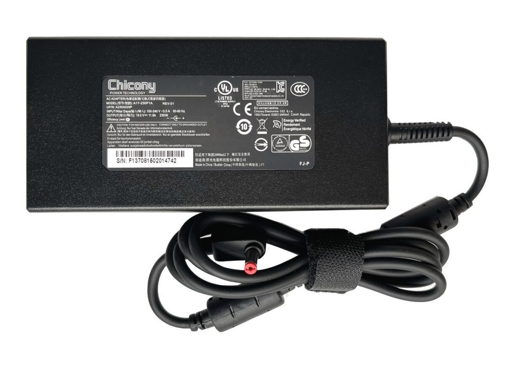 Acer Predator Triton Thunderobot 911 230W charger in Tbilisi