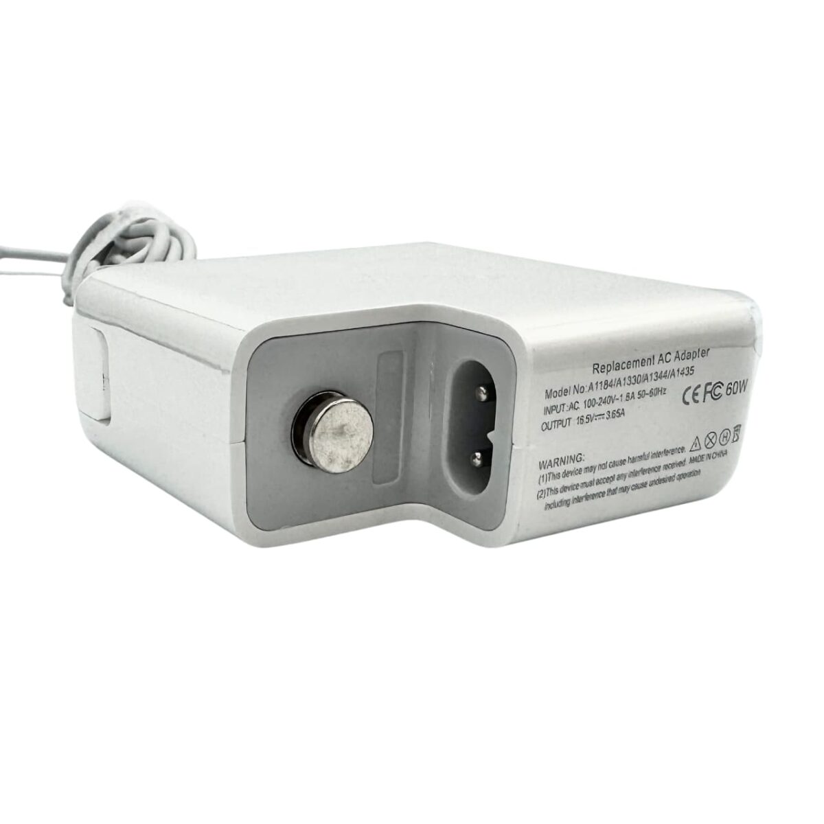 Side view of MacBook MagSafe 2 60W power adapter – Tbilisi