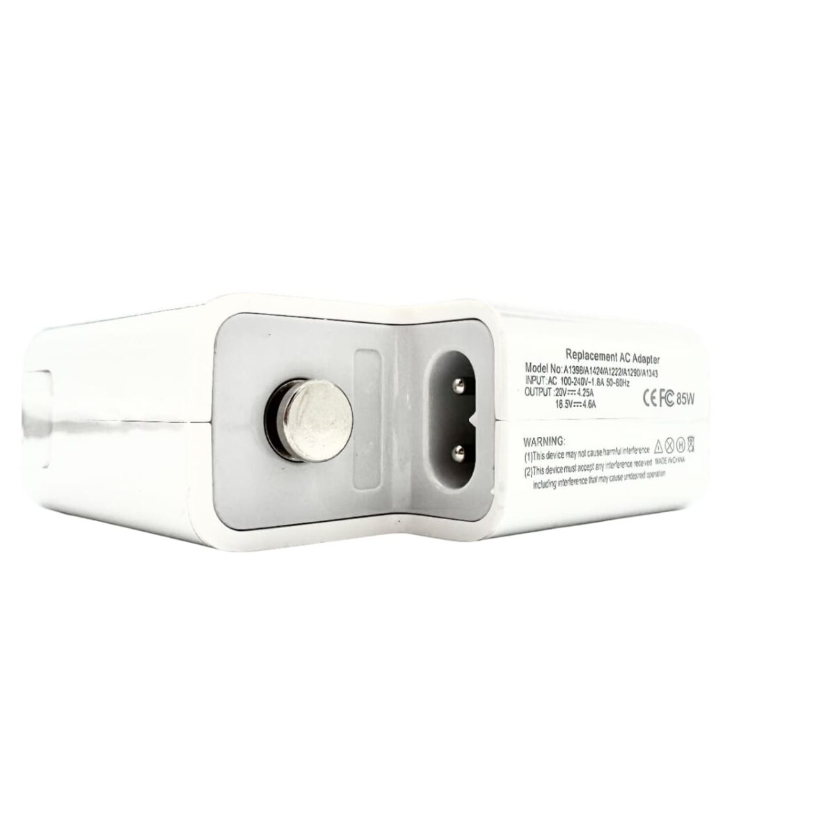Side view of 85W MagSafe 2 charger – MacBook Pro A1398 – Georgia