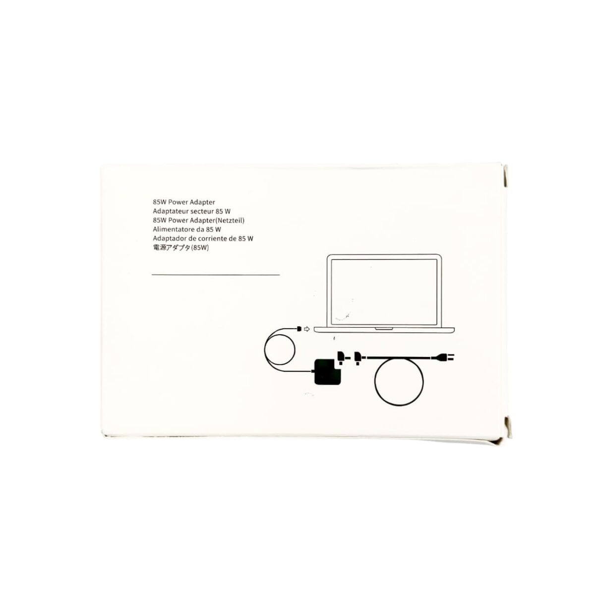 MacBook connection diagram – 85W MagSafe 2 charger packaging – Georgia