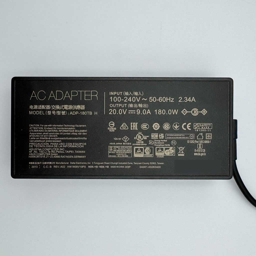 High-performance Asus 180W charger compatible with multiple series – G