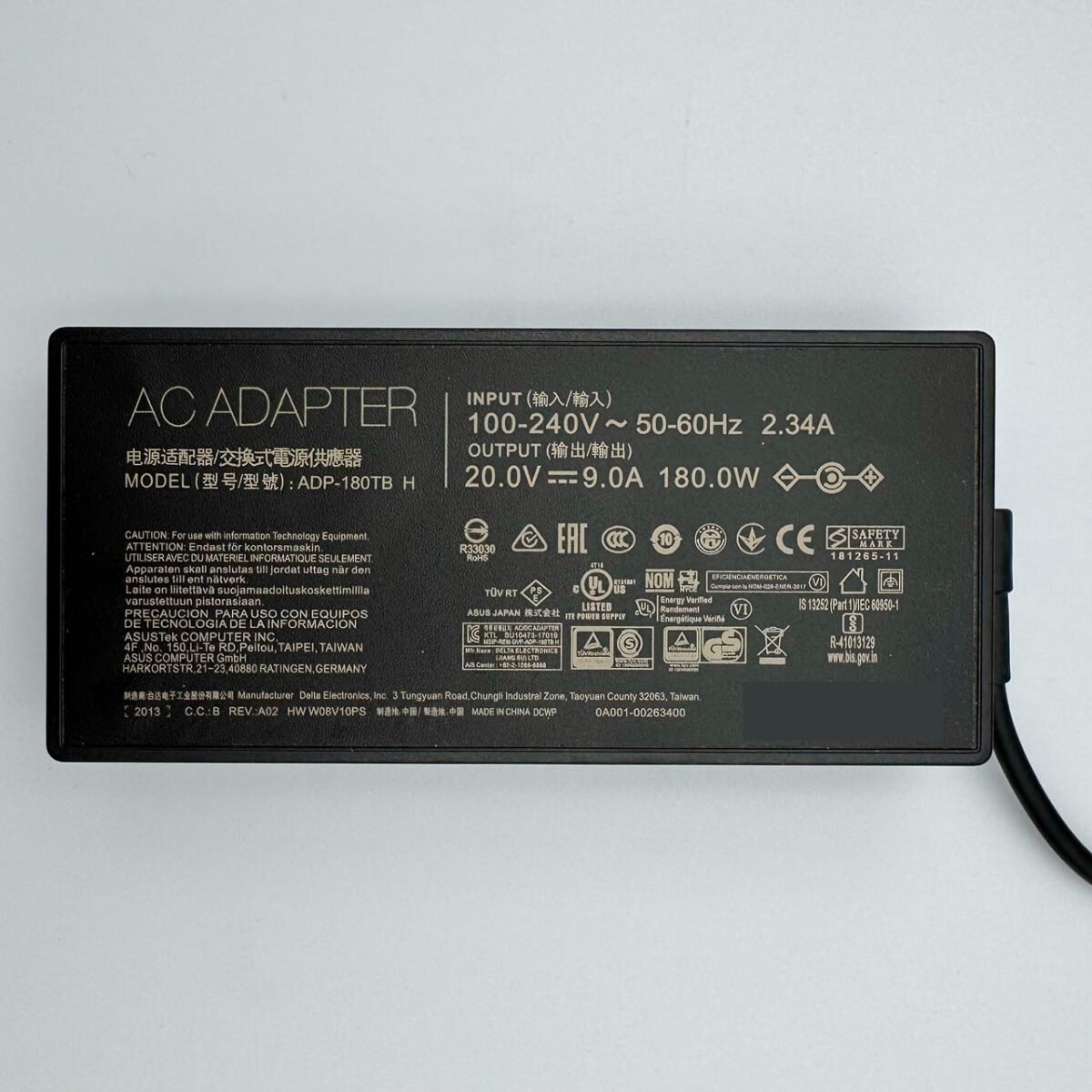 High-performance Asus 180W charger compatible with multiple series – G