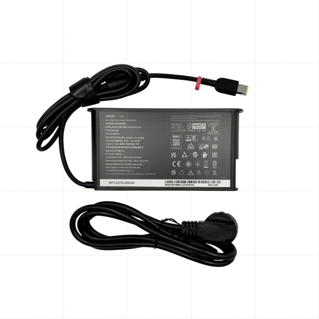 Lenovo 300W charger 20V 15A Slim Tip for Legion series