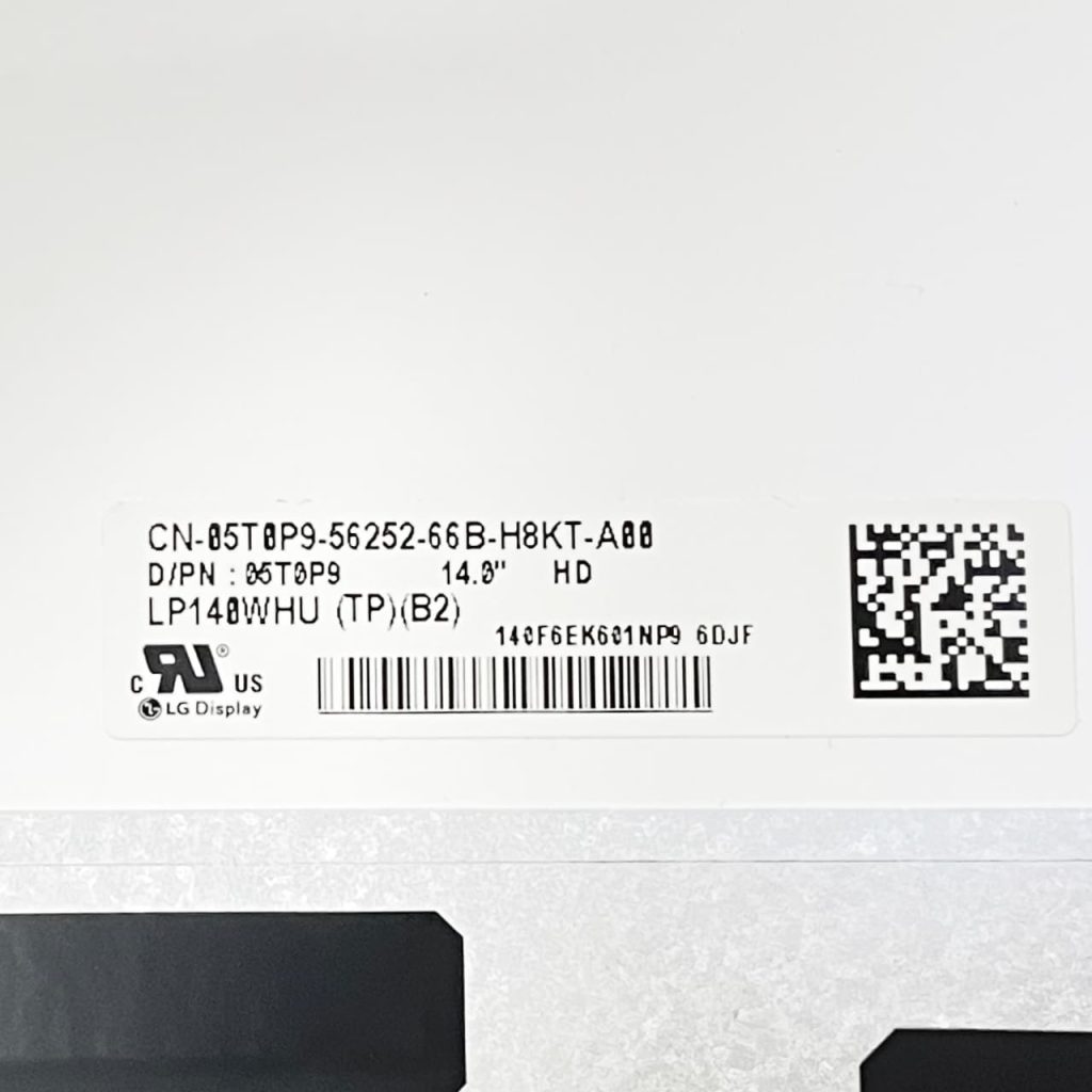 LP140WHU (TP)(B2) replacement display panel connector and label