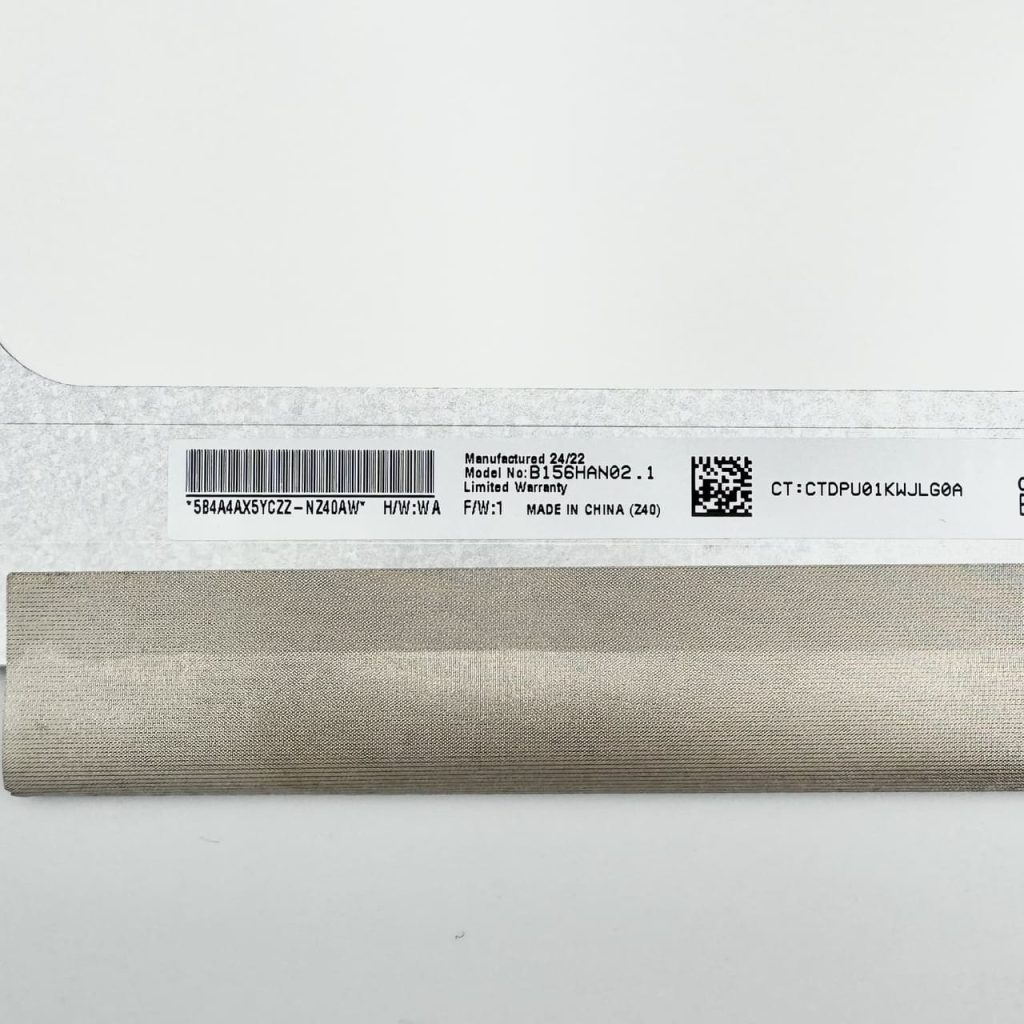 Replacement screen B156HAN02.1 matte 30-pin FHD IPS display