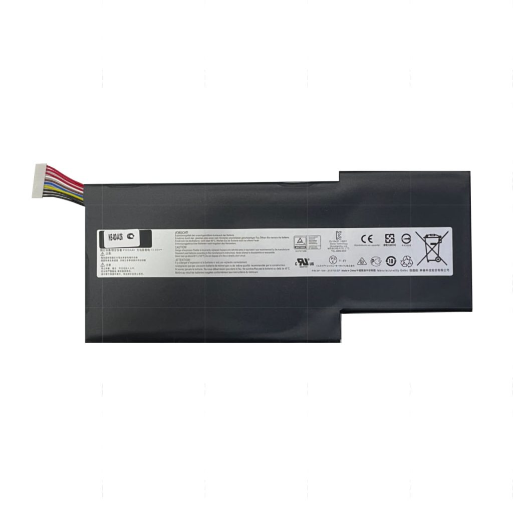 Original MSI BTY-M6K Laptop Battery – Top View – Tbilisi, Georgia