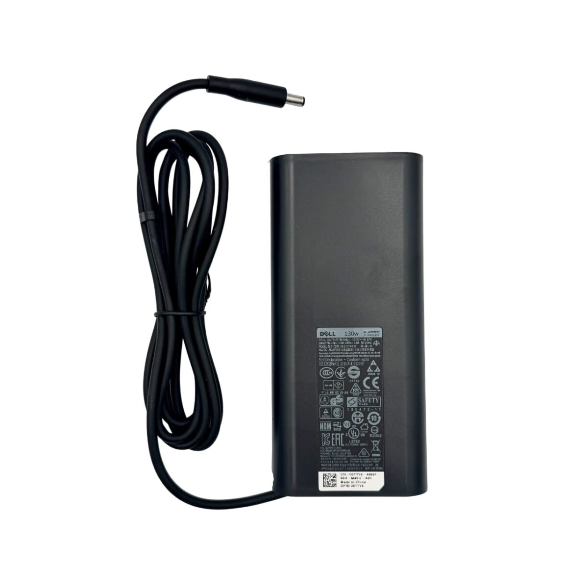 Slim Dell 130W charger with 4.5x3.0mm connector for XPS and Precision series – Georgia