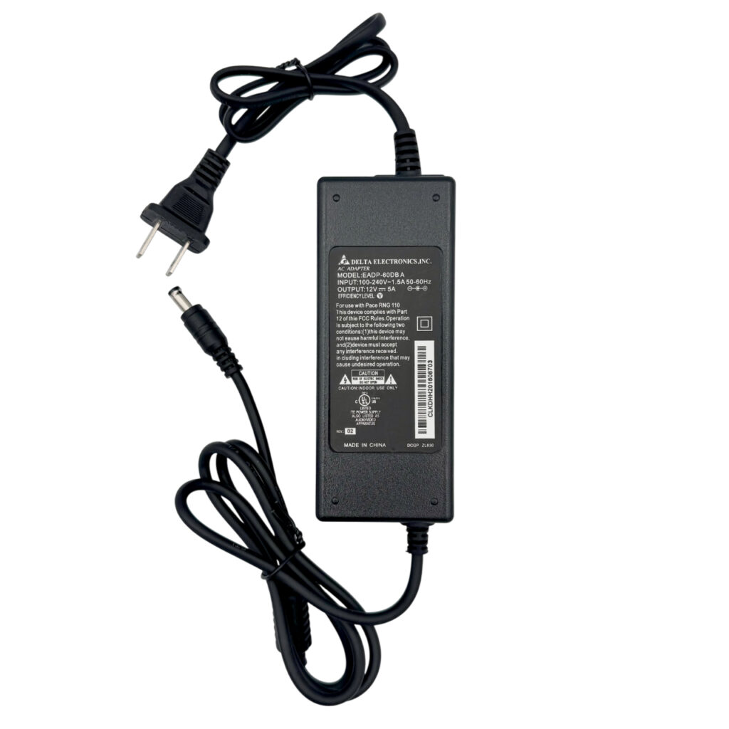 Delta 12V 5A Power Adapter – Front View – EADP-60DB A