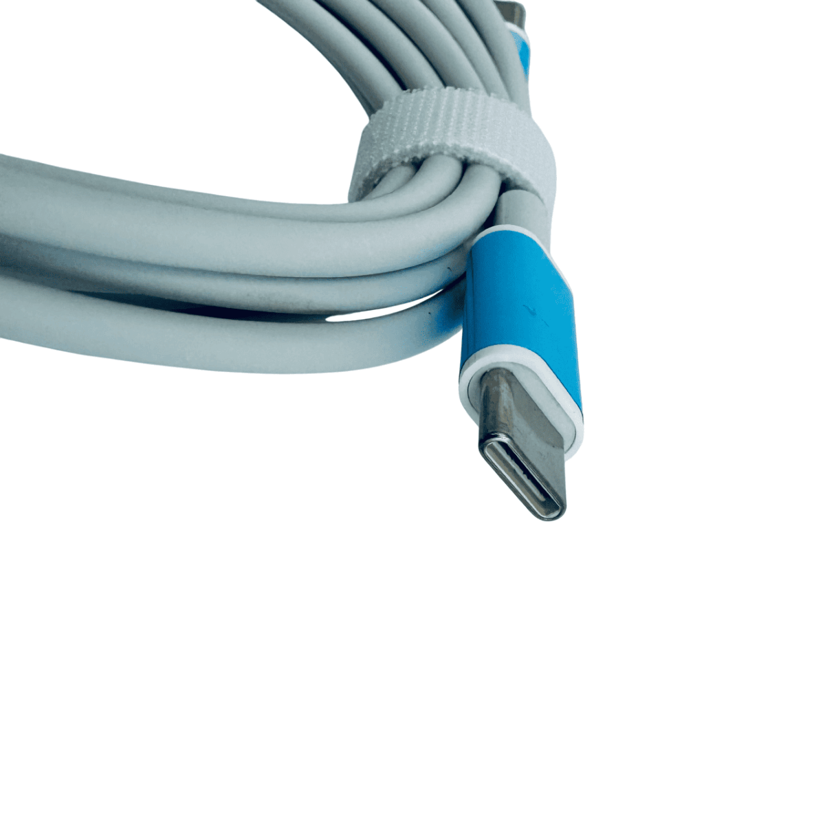 Close-up of USB-C connector blue tip – Fixlaptop Tbilisi