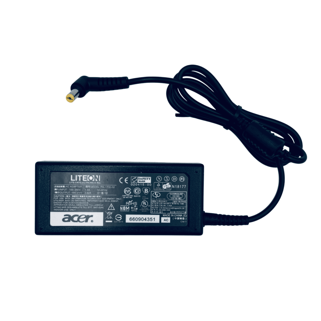 Acer 65W 19V 3.42A original charger with 5.5×1.7mm connector, Tbilisi