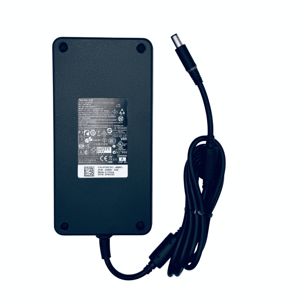Dell 240W Original Power Adapter 7.4×5.0mm with chip – Full view, Tbilisi