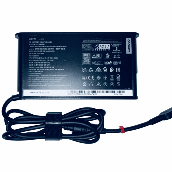 Lenovo 230W Slim Tip charger compatible with Legion, ThinkPad – Fixlaptop Tbilisi
