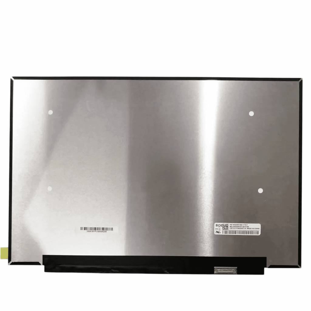 Laptop screen NE140QDM-N6A 14 inch back side with label