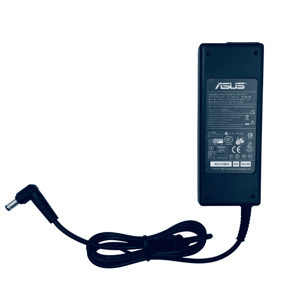 Asus 90W charger 5.5x2.5mm 19V 4.74A adapter for A K N X series – FixLaptop Tbilisi