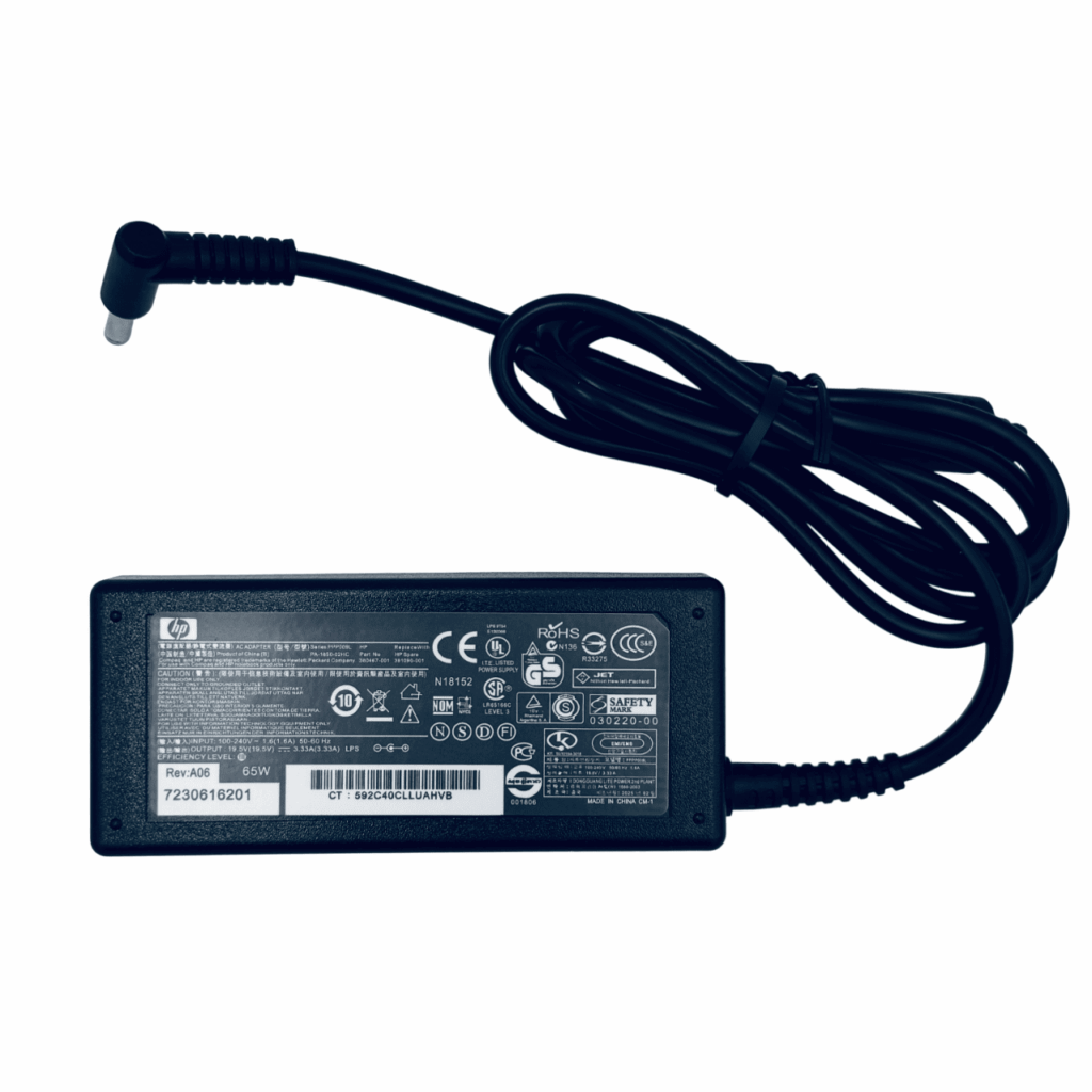 HP 65W charger 4.5x3.0mm 19.5V 3.33A adapter for Pavilion Envy ProBook – FixLaptop Tbilisi
